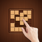 wood block sudoku game android application logo